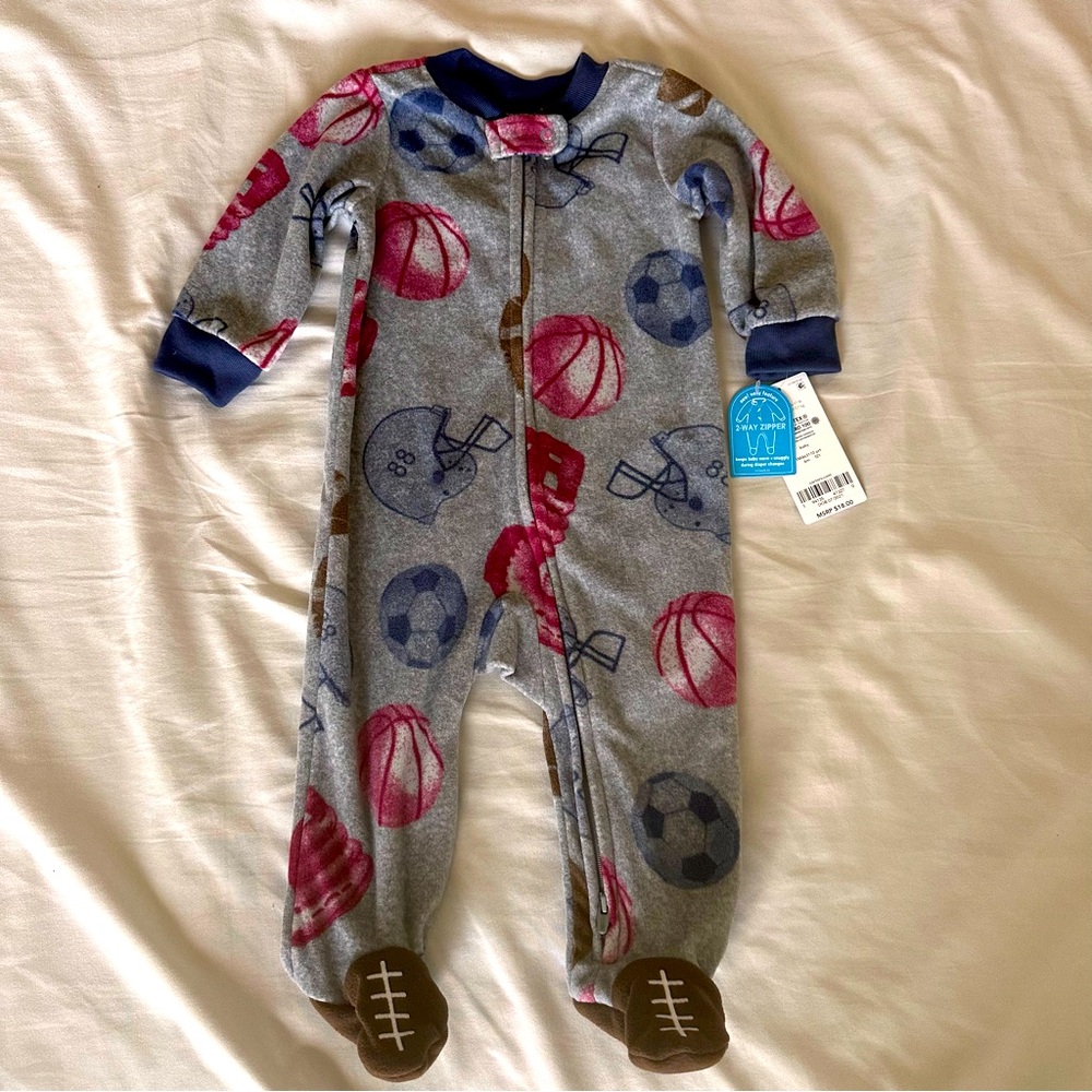 Carter’s Fleece Sports Onesie